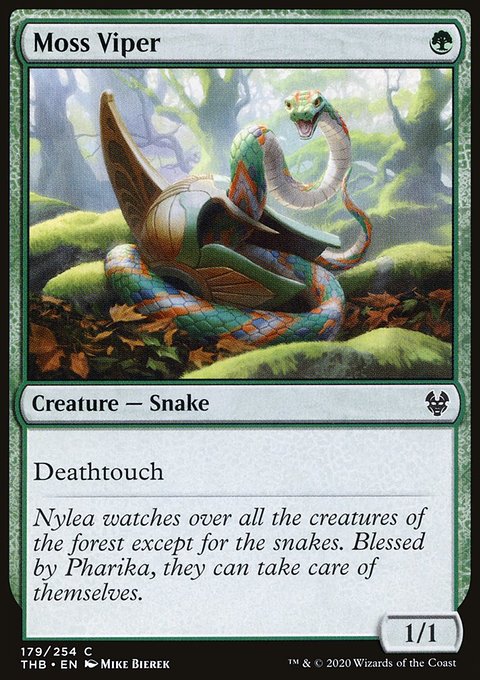 Theros Beyond Death: Moss Viper