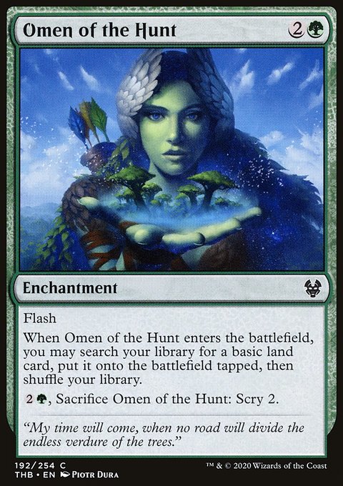 Theros Beyond Death: Omen of the Hunt