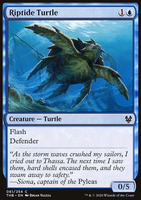 Theros Beyond Death: Riptide Turtle