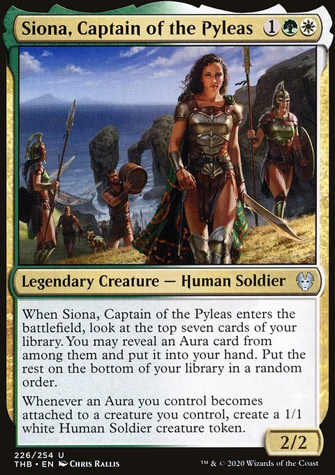 Theros Beyond Death: Siona, Captain of the Pyleas