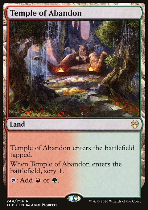 Theros Beyond Death: Temple of Abandon