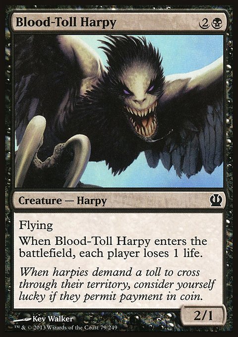 Theros: Blood-Toll Harpy
