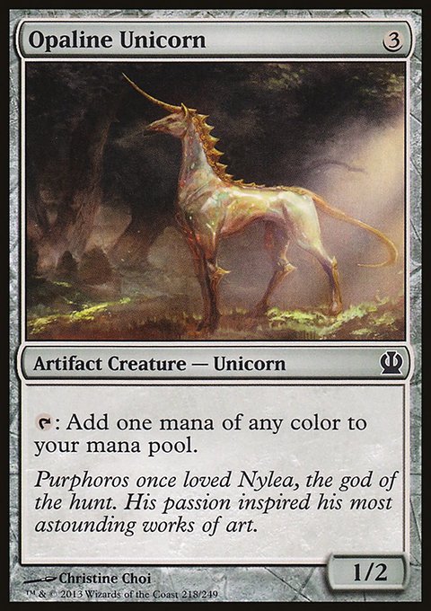 Theros: Opaline Unicorn