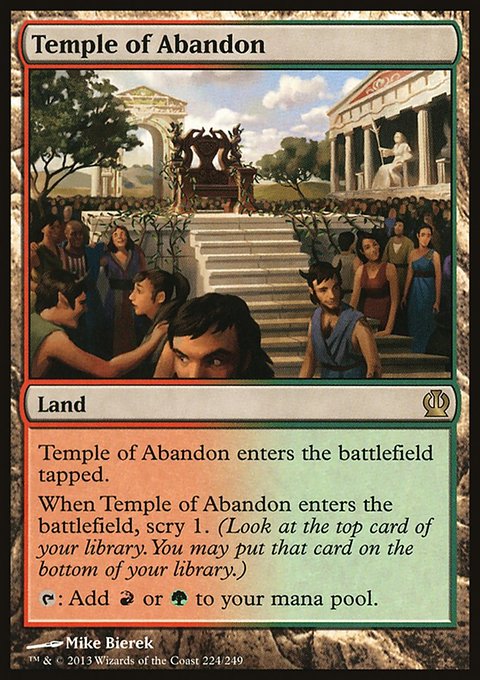 Theros: Temple of Abandon