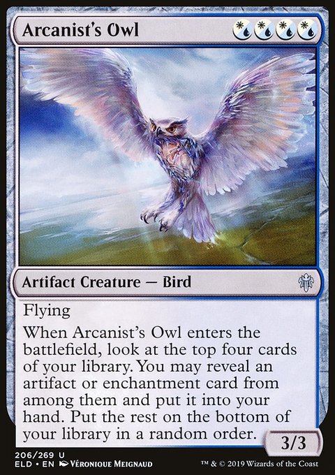 Throne of Eldraine: Arcanist's Owl