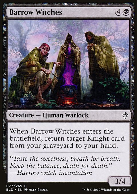 Throne of Eldraine: Barrow Witches