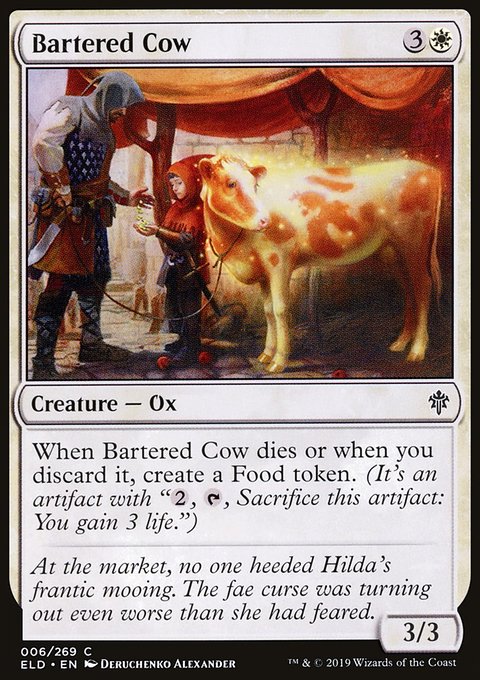 Throne of Eldraine: Bartered Cow