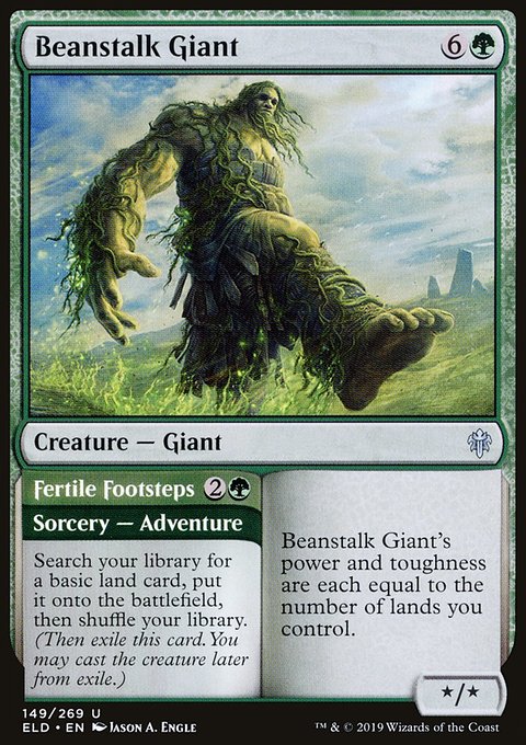 Throne of Eldraine: Beanstalk Giant