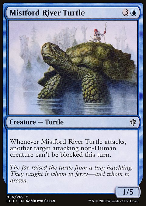 Throne of Eldraine: Mistford River Turtle