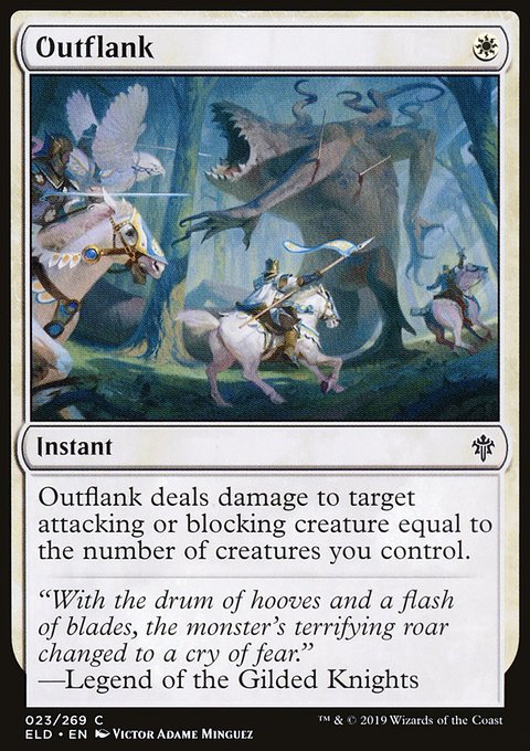 Throne of Eldraine: Outflank
