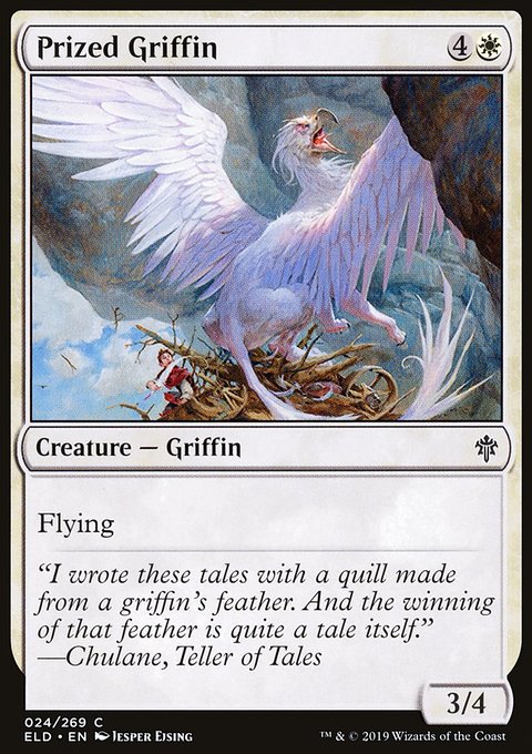 Throne of Eldraine: Prized Griffin