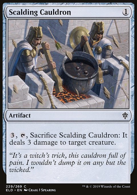 Throne of Eldraine: Scalding Cauldron