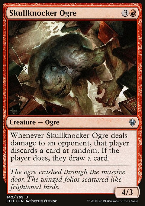 Throne of Eldraine: Skullknocker Ogre