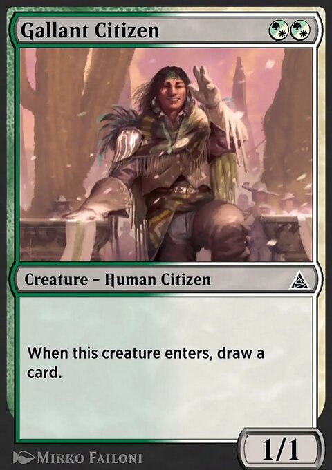 Through the Omenpaths: Gallant Citizen