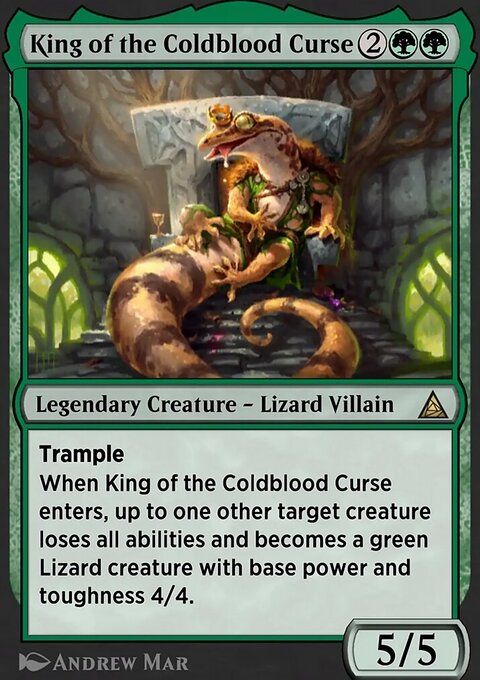 Through the Omenpaths: Lizard, Connors's Curse