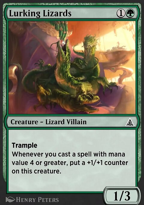 Through the Omenpaths: Lurking Lizards