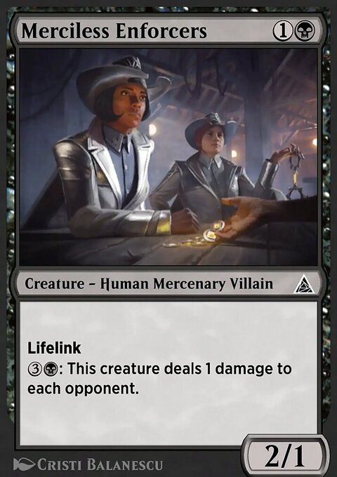 Through the Omenpaths: Merciless Enforcers