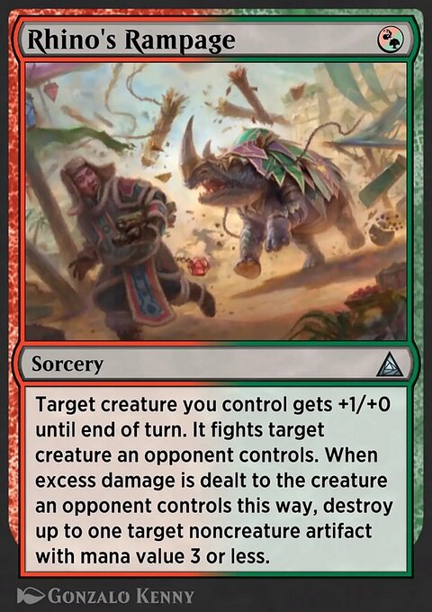 Through the Omenpaths: Rhino's Rampage