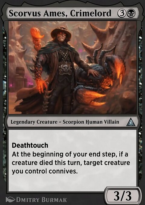Through the Omenpaths: Scorpion, Seething Striker
