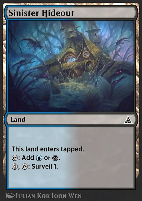 Through the Omenpaths: Sinister Hideout