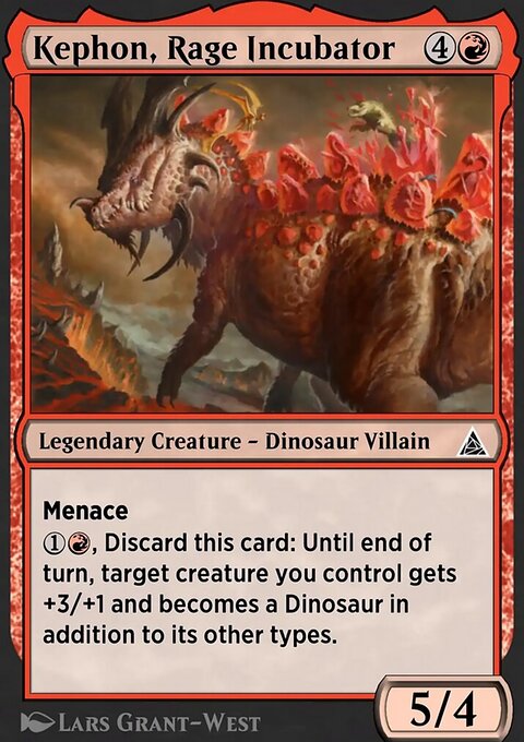 Through the Omenpaths: Stegron the Dinosaur Man