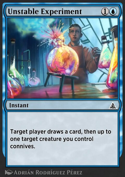 Through the Omenpaths: Unstable Experiment