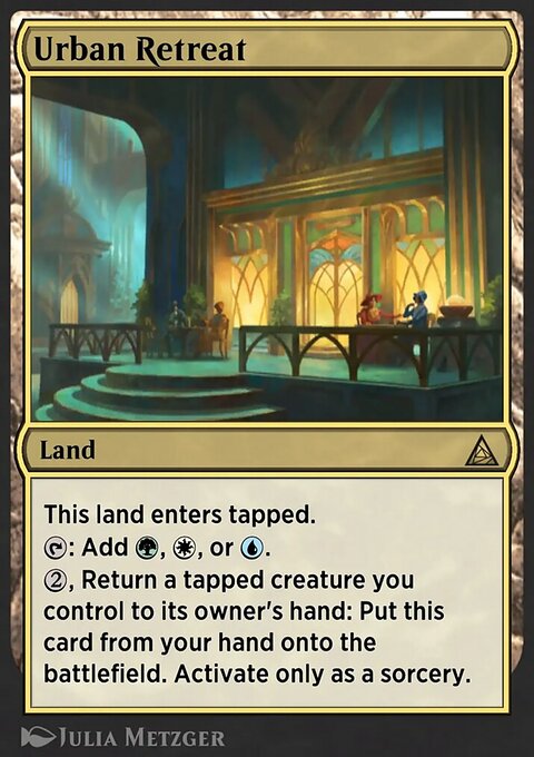 Through the Omenpaths: Urban Retreat