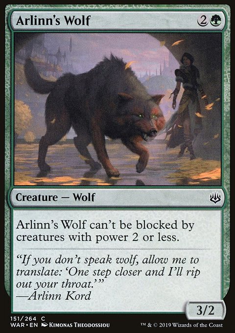 War of the Spark: Arlinn's Wolf