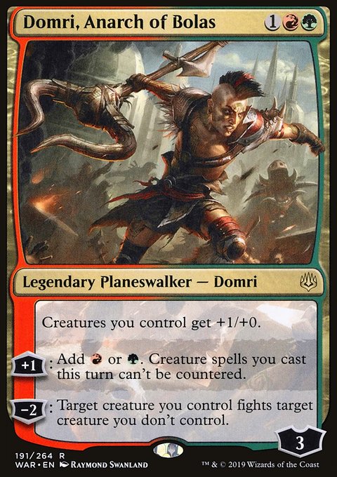 War of the Spark: Domri, Anarch of Bolas