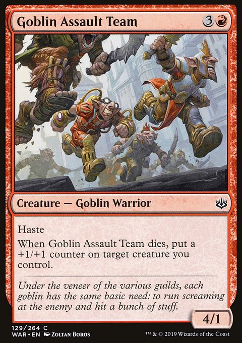 War of the Spark: Goblin Assault Team
