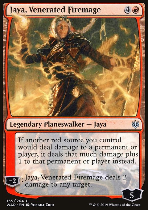 War of the Spark: Jaya, Venerated Firemage