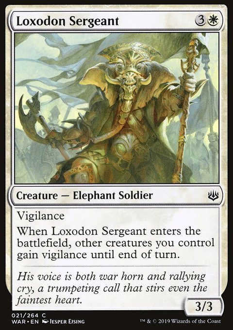 War of the Spark: Loxodon Sergeant