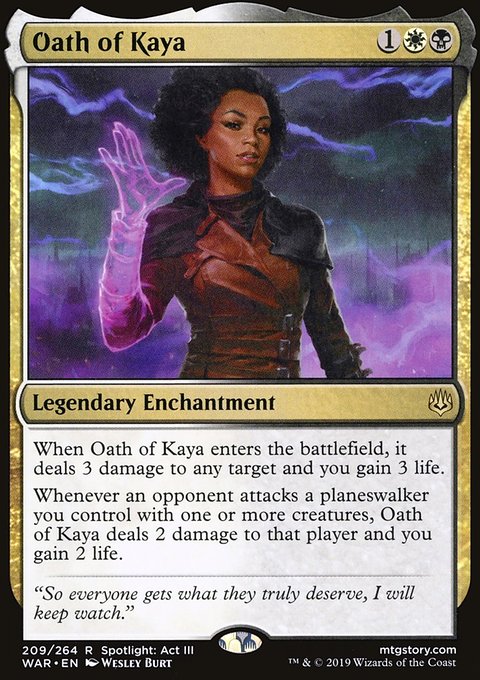 War of the Spark: Oath of Kaya