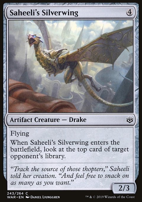 War of the Spark: Saheeli's Silverwing