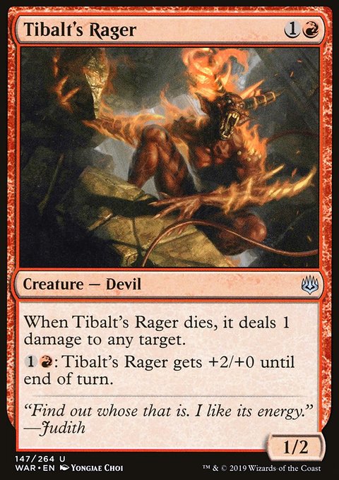 War of the Spark: Tibalt's Rager