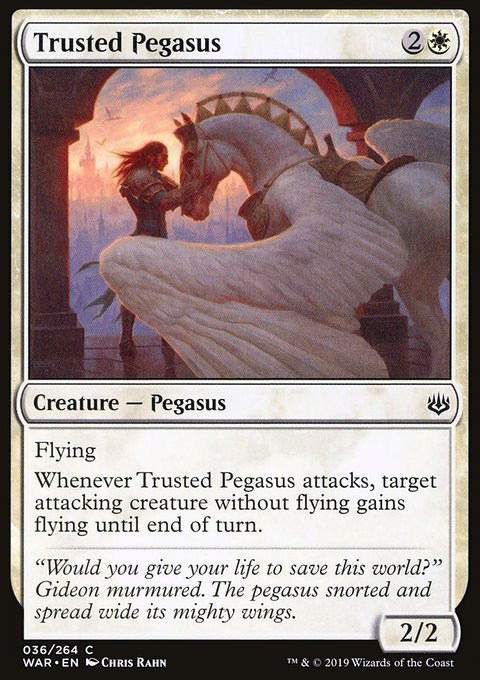 War of the Spark: Trusted Pegasus