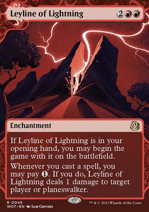 Wilds of Eldraine: Enchanting Tales: Leyline of Lightning