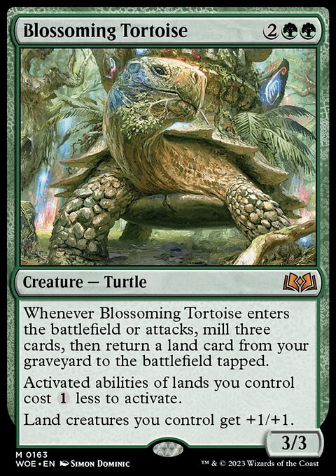 Wilds of Eldraine: Blossoming Tortoise