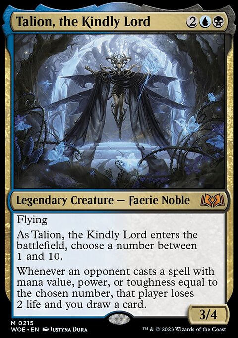 Wilds of Eldraine: Talion, the Kindly Lord