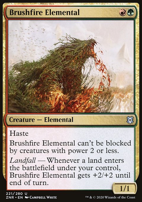 Zendikar Rising: Brushfire Elemental