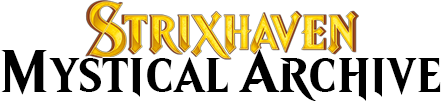 Strixhaven Mystical Archive logo